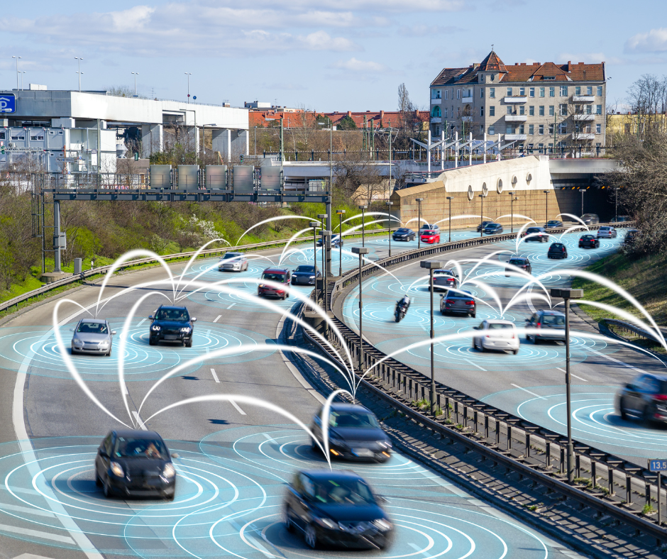 autonomous vehicles in traffic, representing another application of our hercules er massively parallel processing computer chip